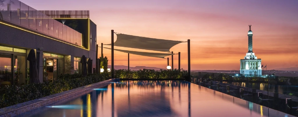 Vista de la ciudad desde AC Hotel